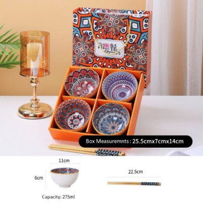 Ceramic Bowl Set of 4