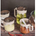5pc Glass Oil Jar & Seasoning Container Set