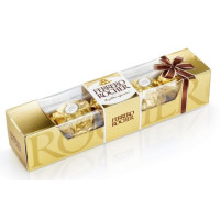 Ferrero Rocher T5 Fine Hazelnut Chocolates 62.5g